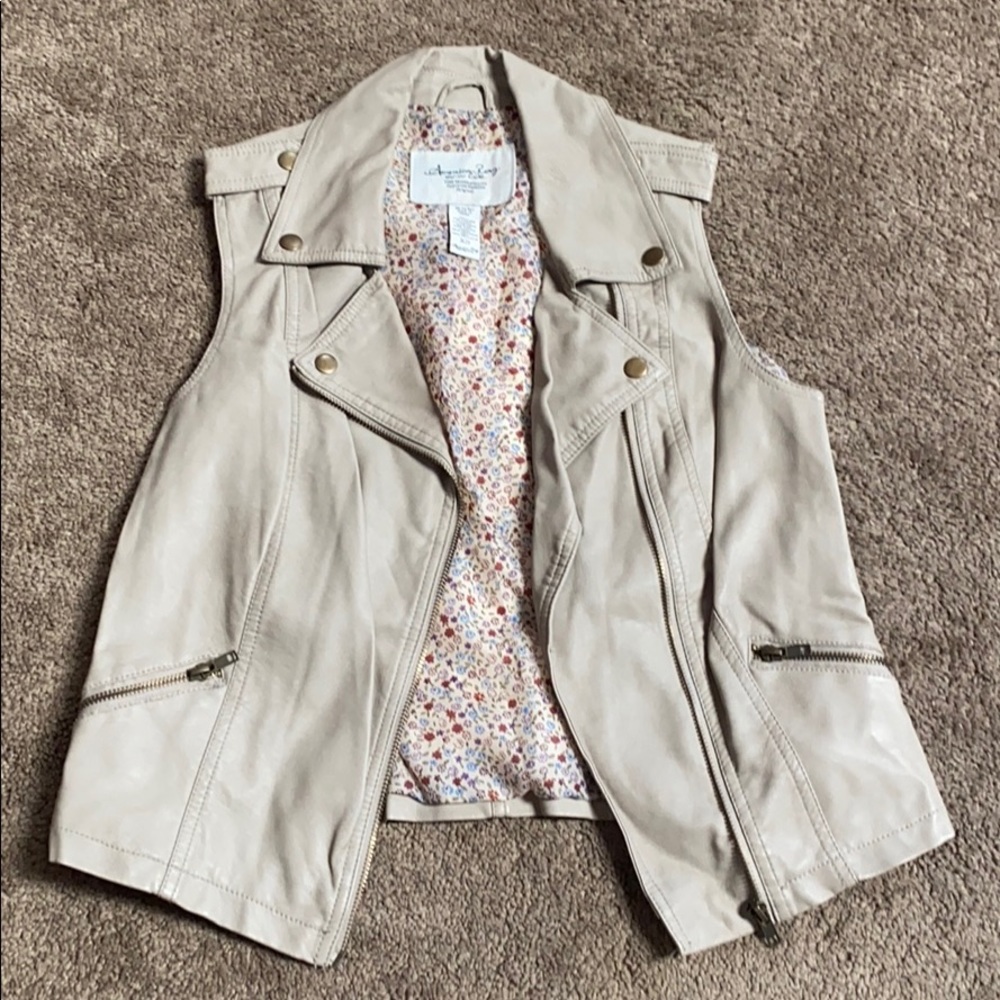 New! Tan Vest